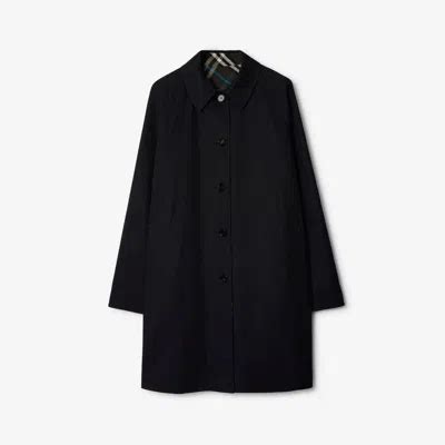 burberry mens 3 button coat|Long Reversible Gabardine Car Coat in Black .